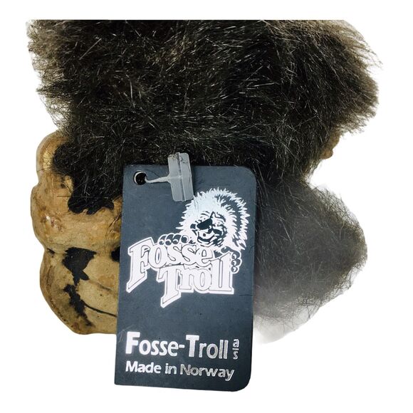 Vintage Fosse-Troll #118 In Norway Handmade Fantasy Conjoined Double Head Troll - Picture 5 of 7